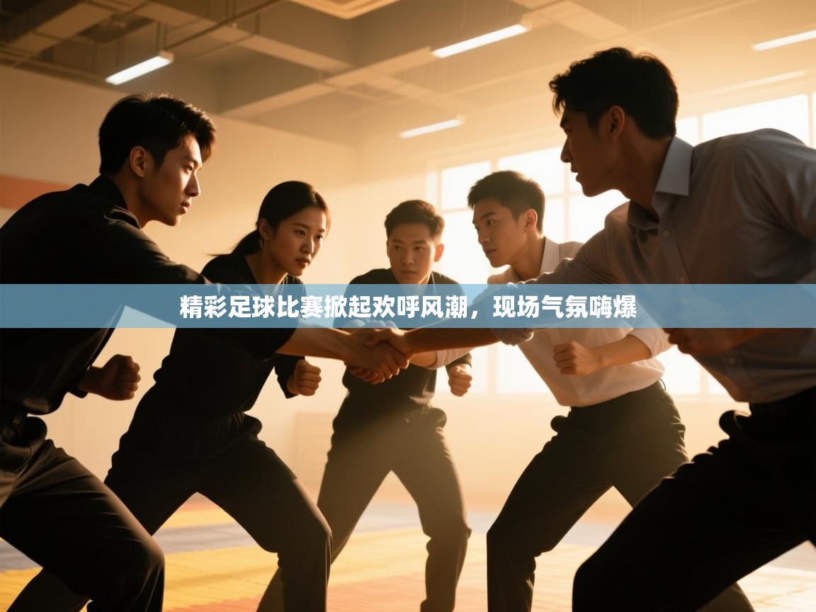 精彩足球比赛掀起欢呼风潮，现场气氛嗨爆  第2张