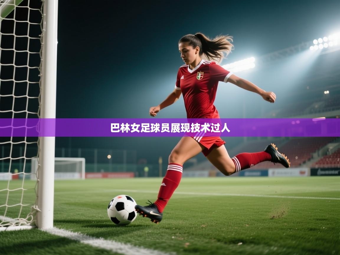 巴林女足球员展现技术过人