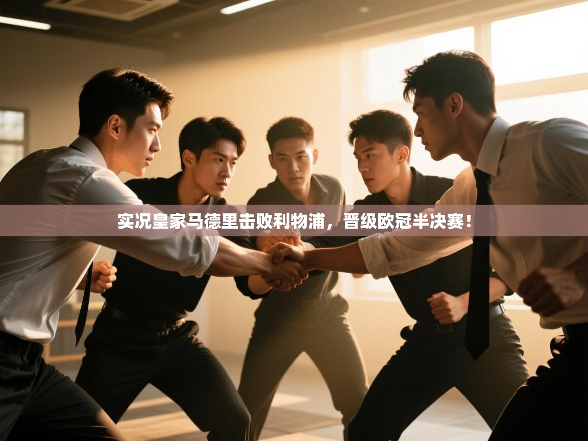 实况皇家马德里击败利物浦，晋级欧冠半决赛！