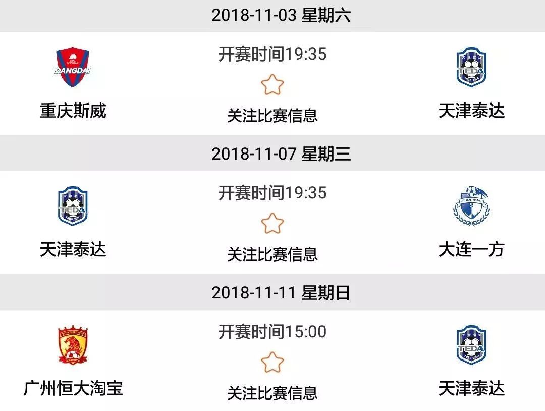 包含泰达主场大胜华夏，保级形势渐渐看好的词条
